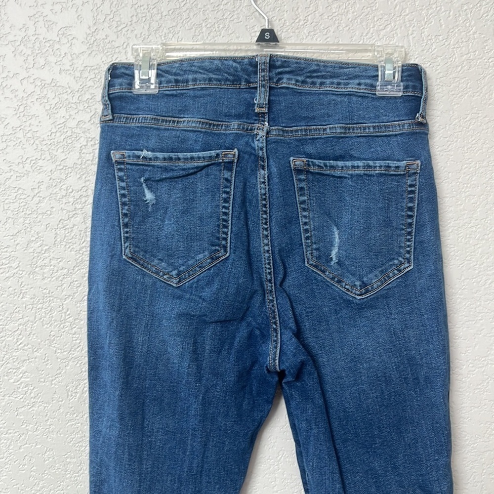 Wild Fable Denim Skinny Jean Pin Stripe Blue size 8 29 Regular - Picture 9 of 15